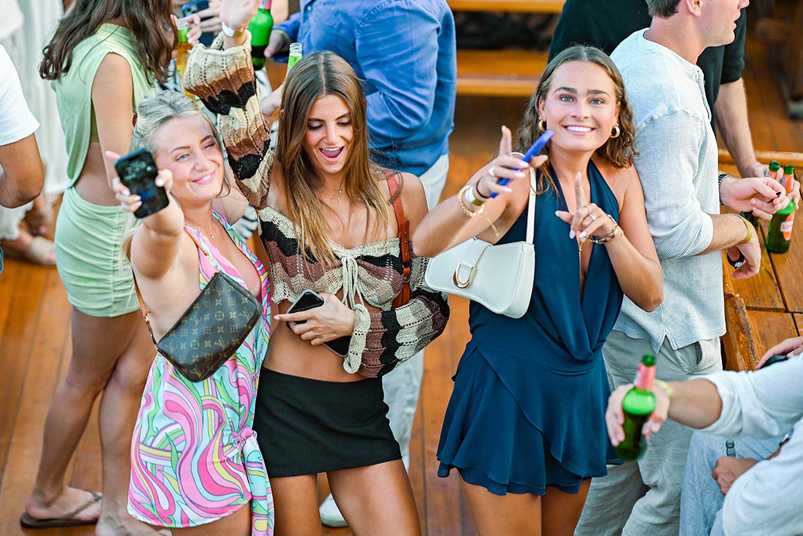 Sunset party cruise
